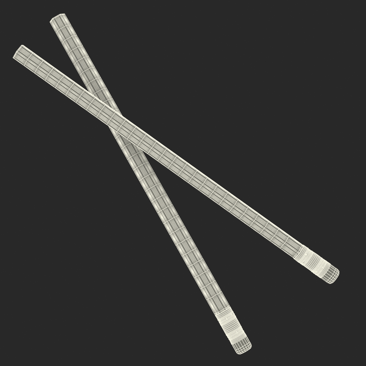 3D Unsharpened Pencil model