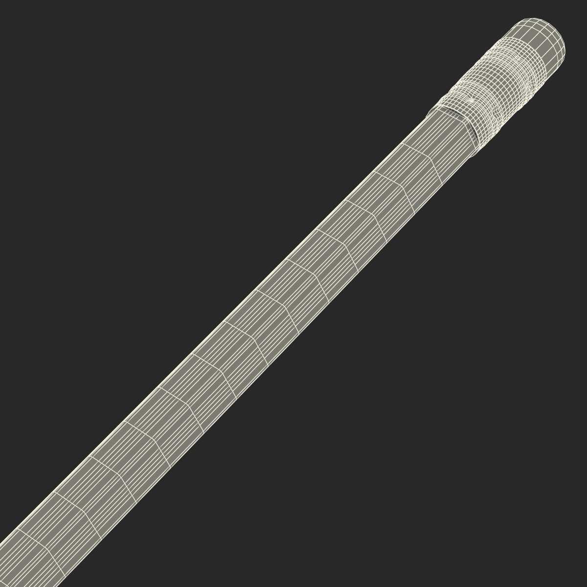 3D Unsharpened Pencil model