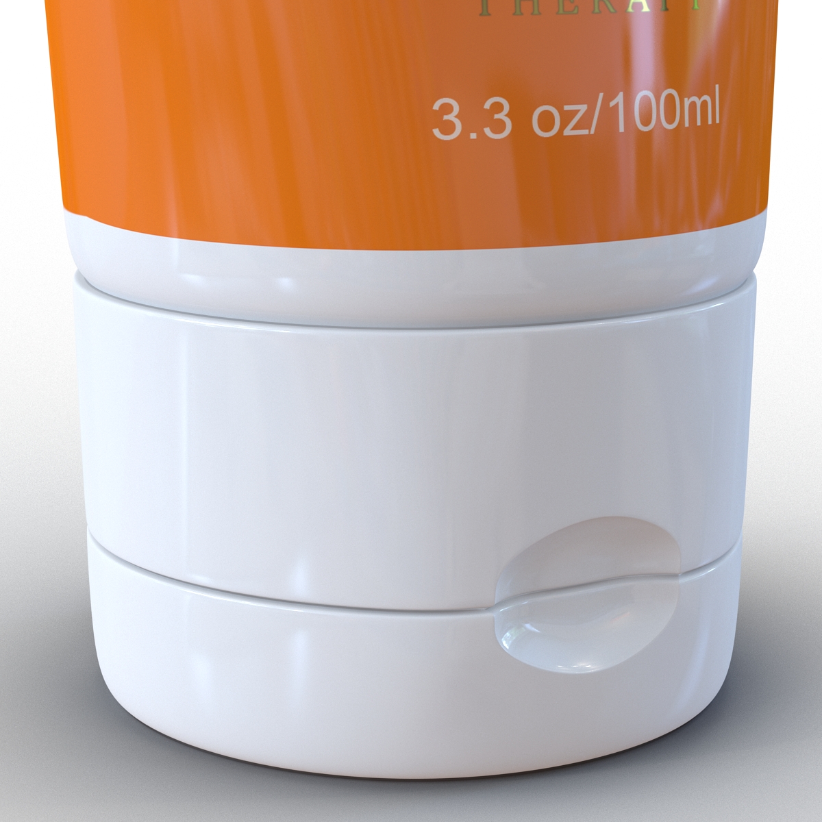 Sunscreen Tube 3D model