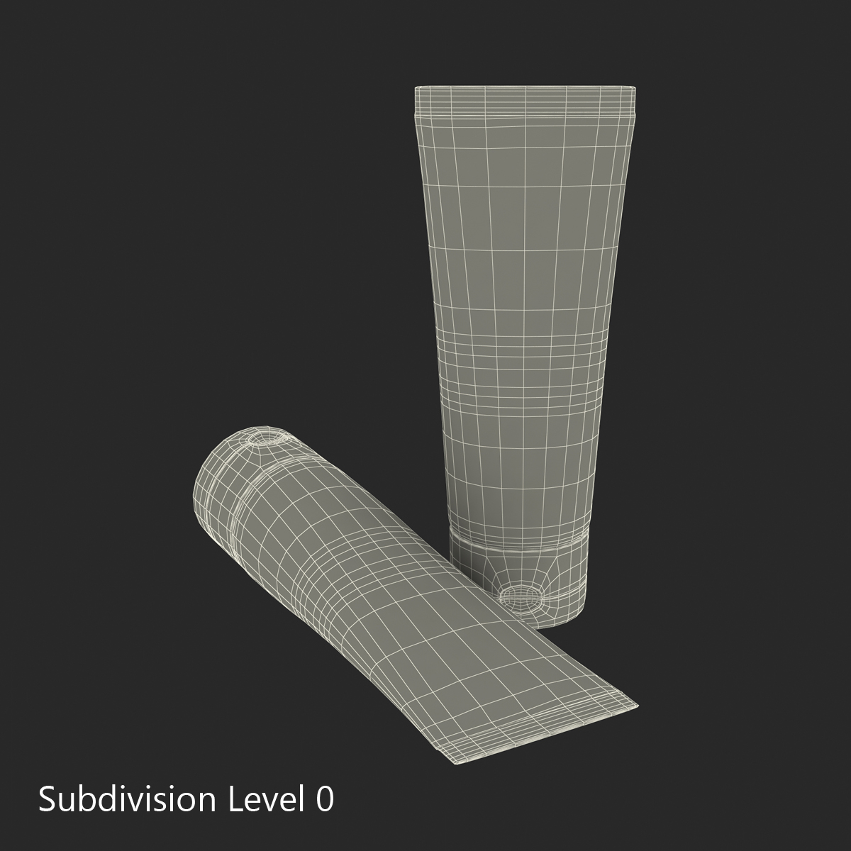 Sunscreen Tube 3D model