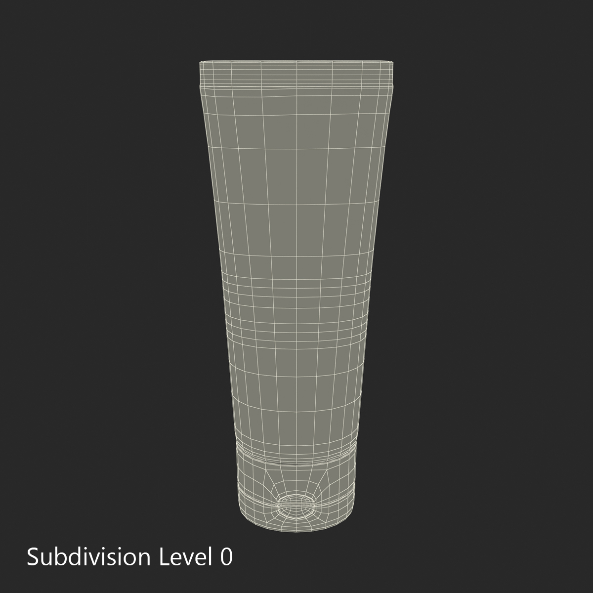 Sunscreen Tube Generic 3D