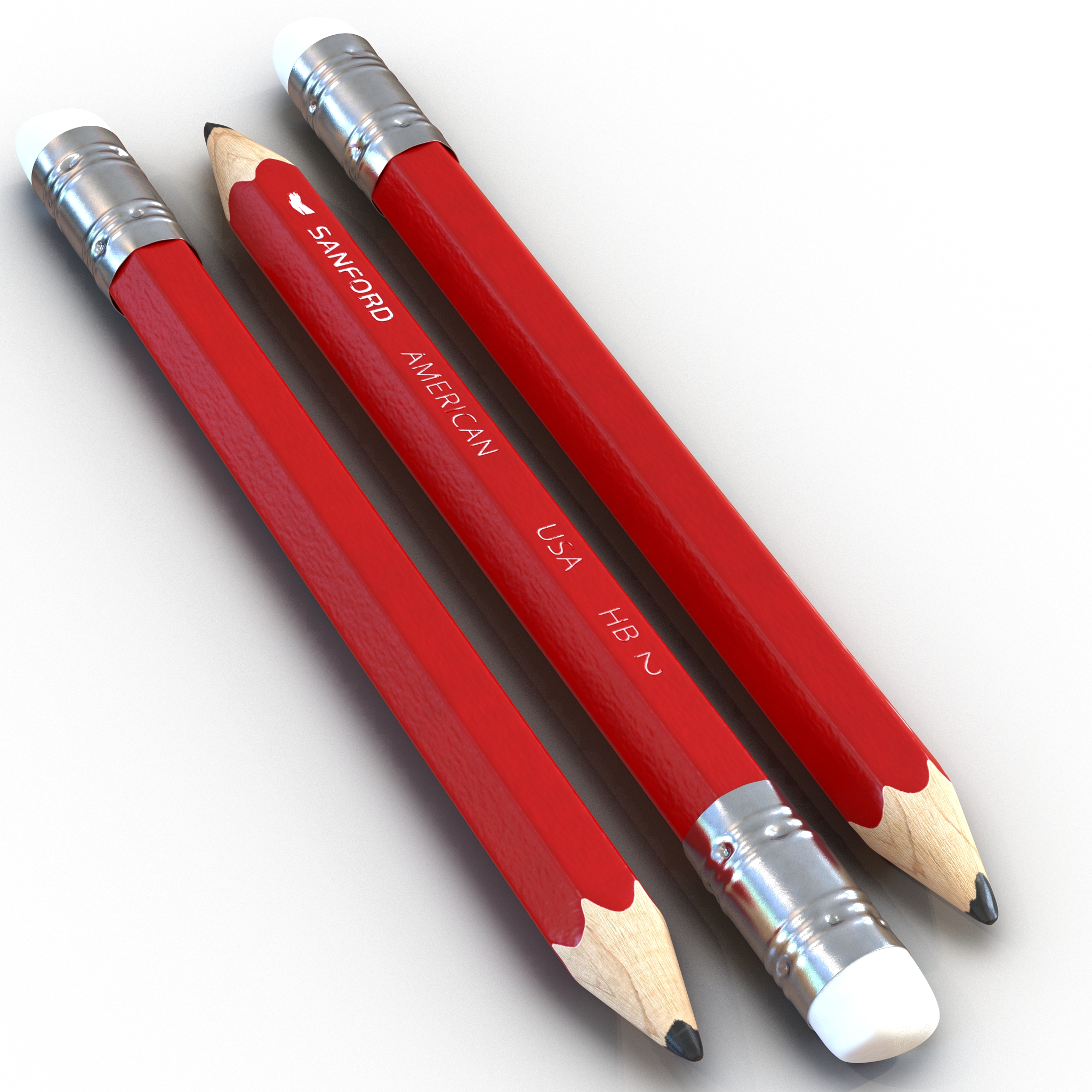 Short Pencil 3D