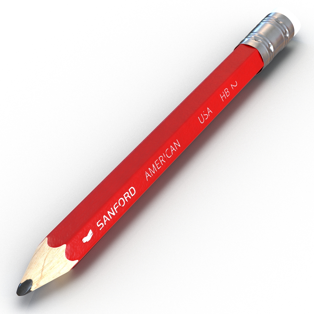 Short Pencil 3D