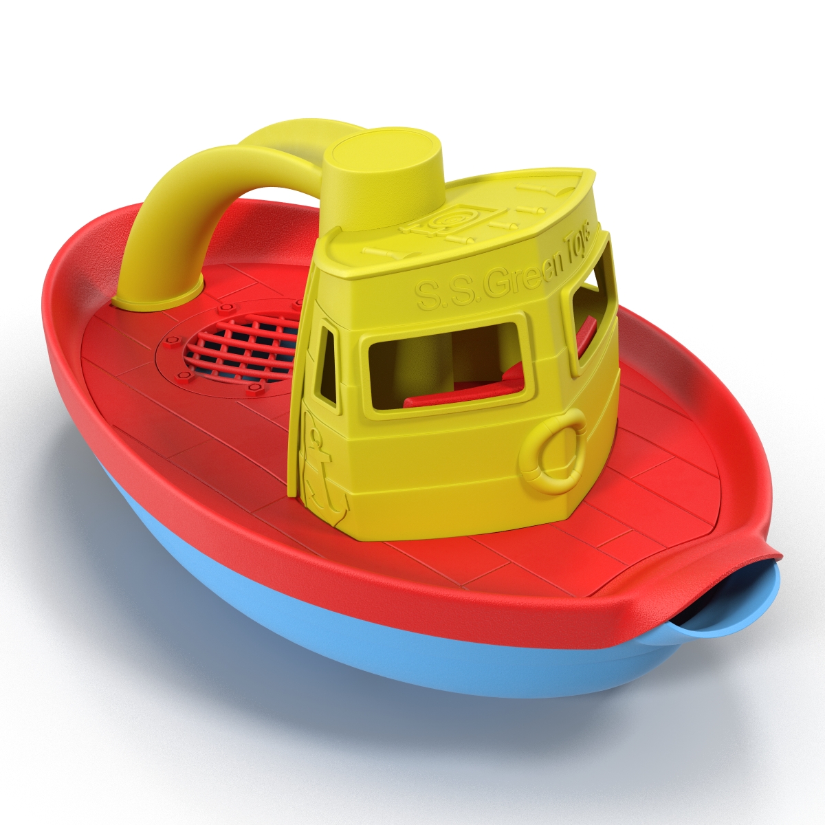 3D Tugboat Bath Toy