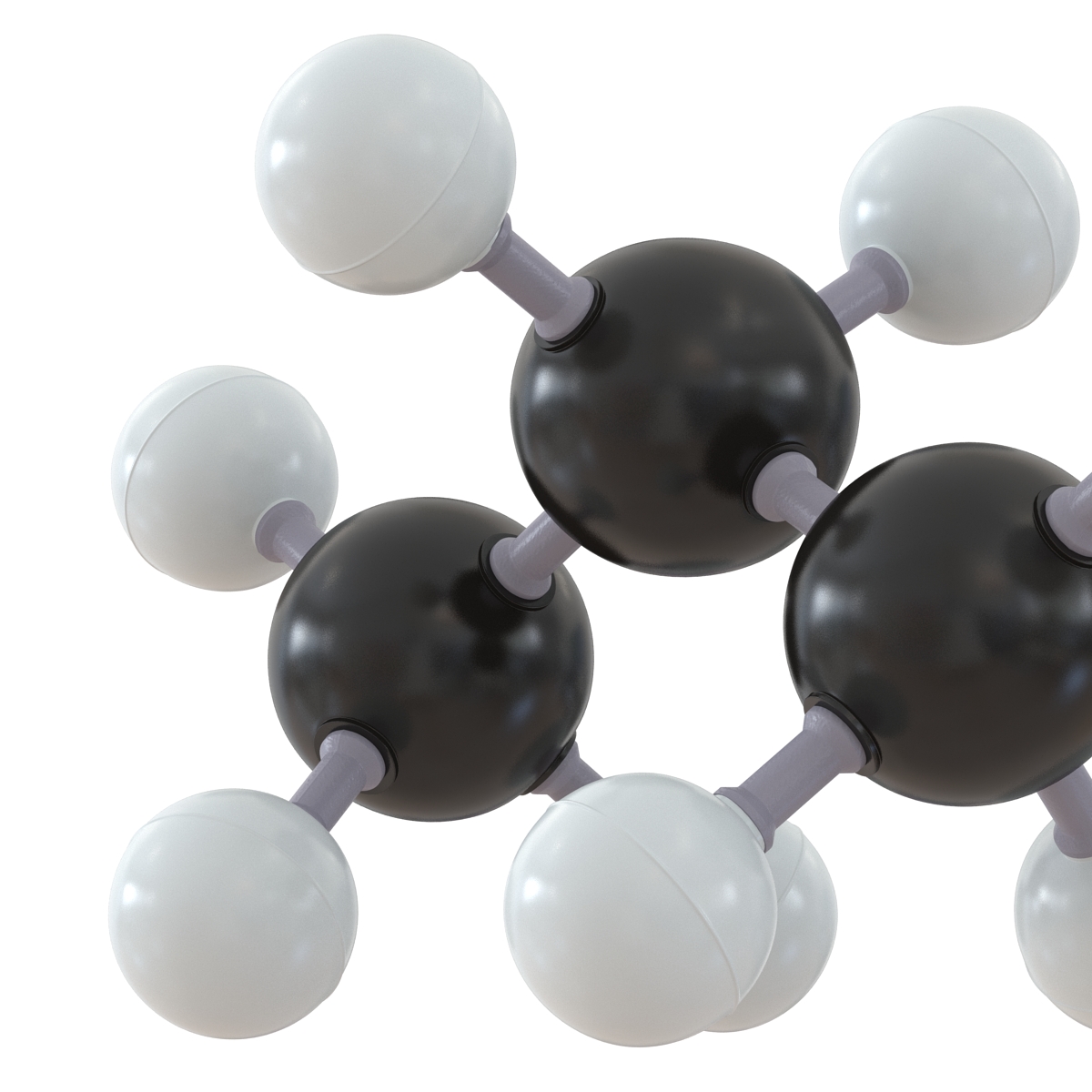 3D Propane Molecule