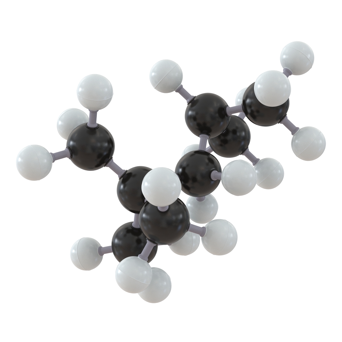 3D model Octane Molecule