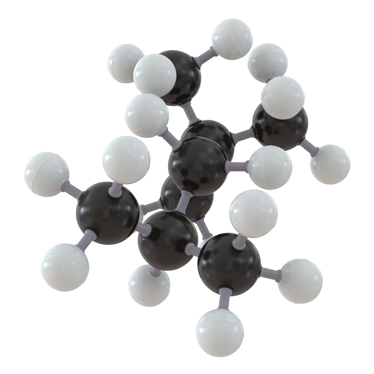 3D model Octane Molecule