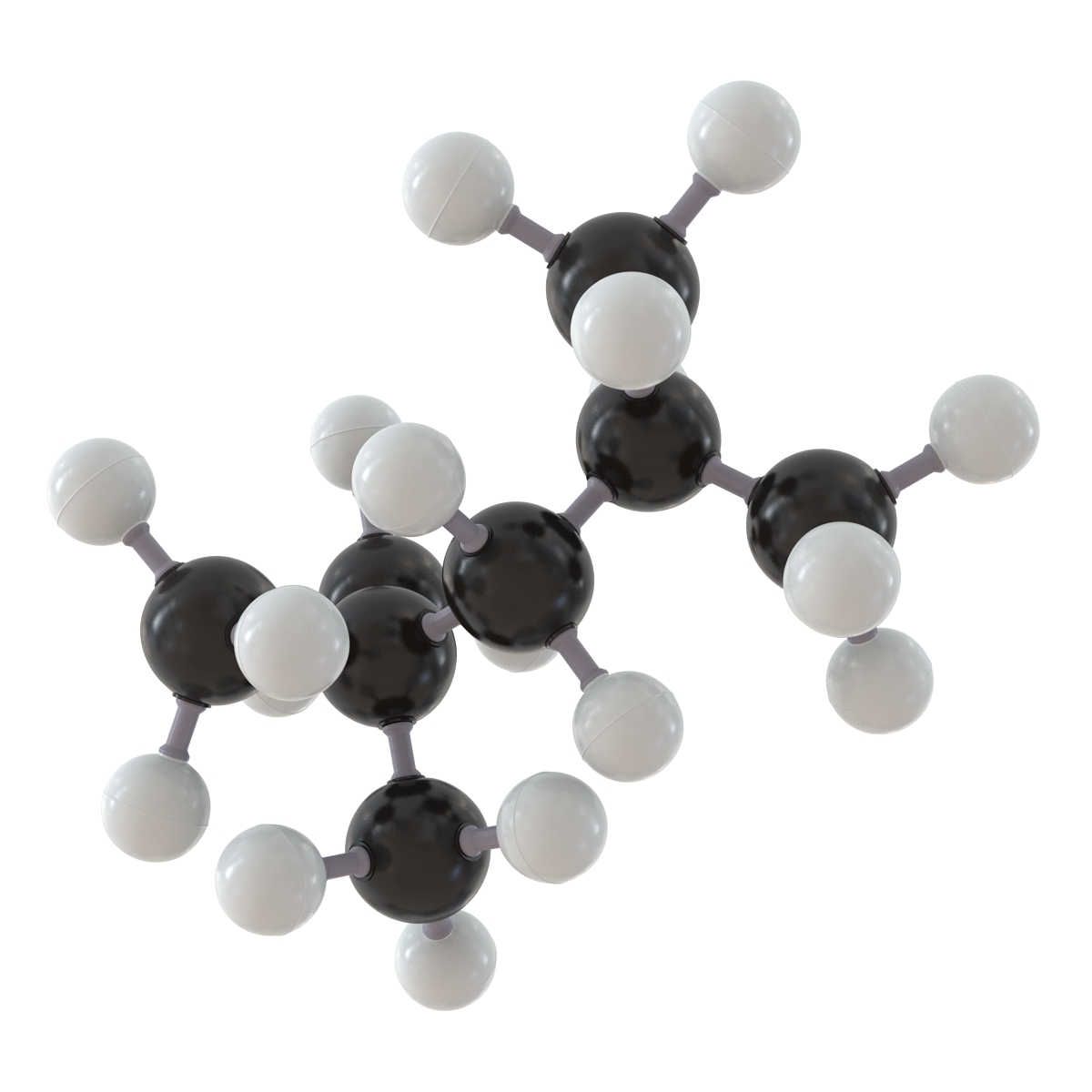 3D model Octane Molecule