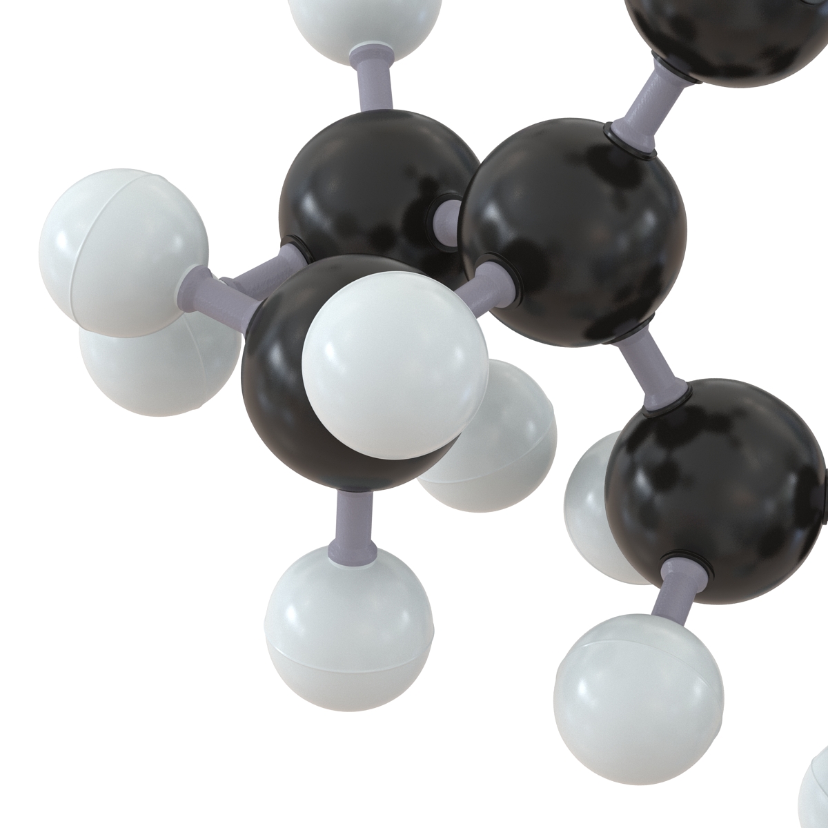 3D model Octane Molecule