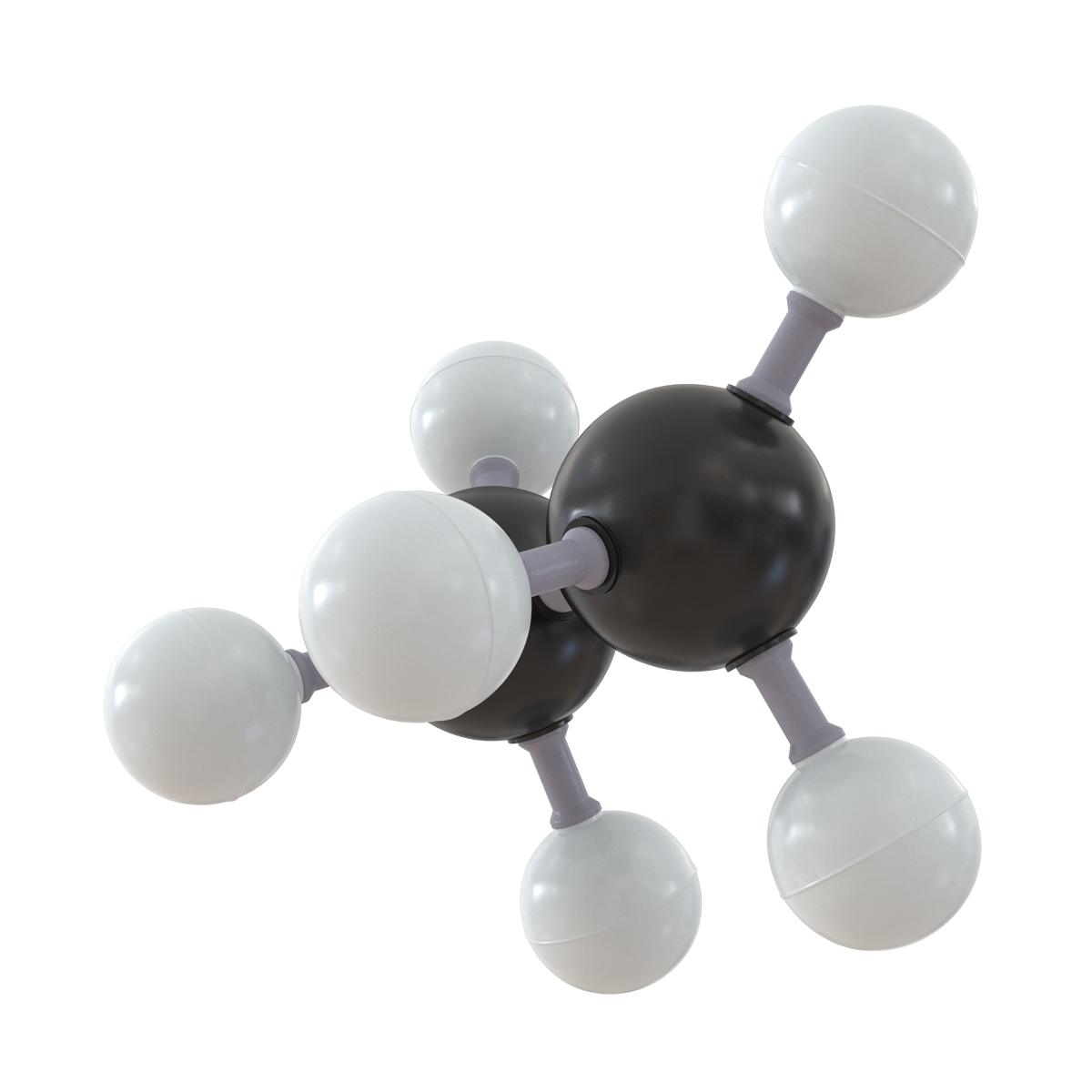 3D model Ethane Molecule