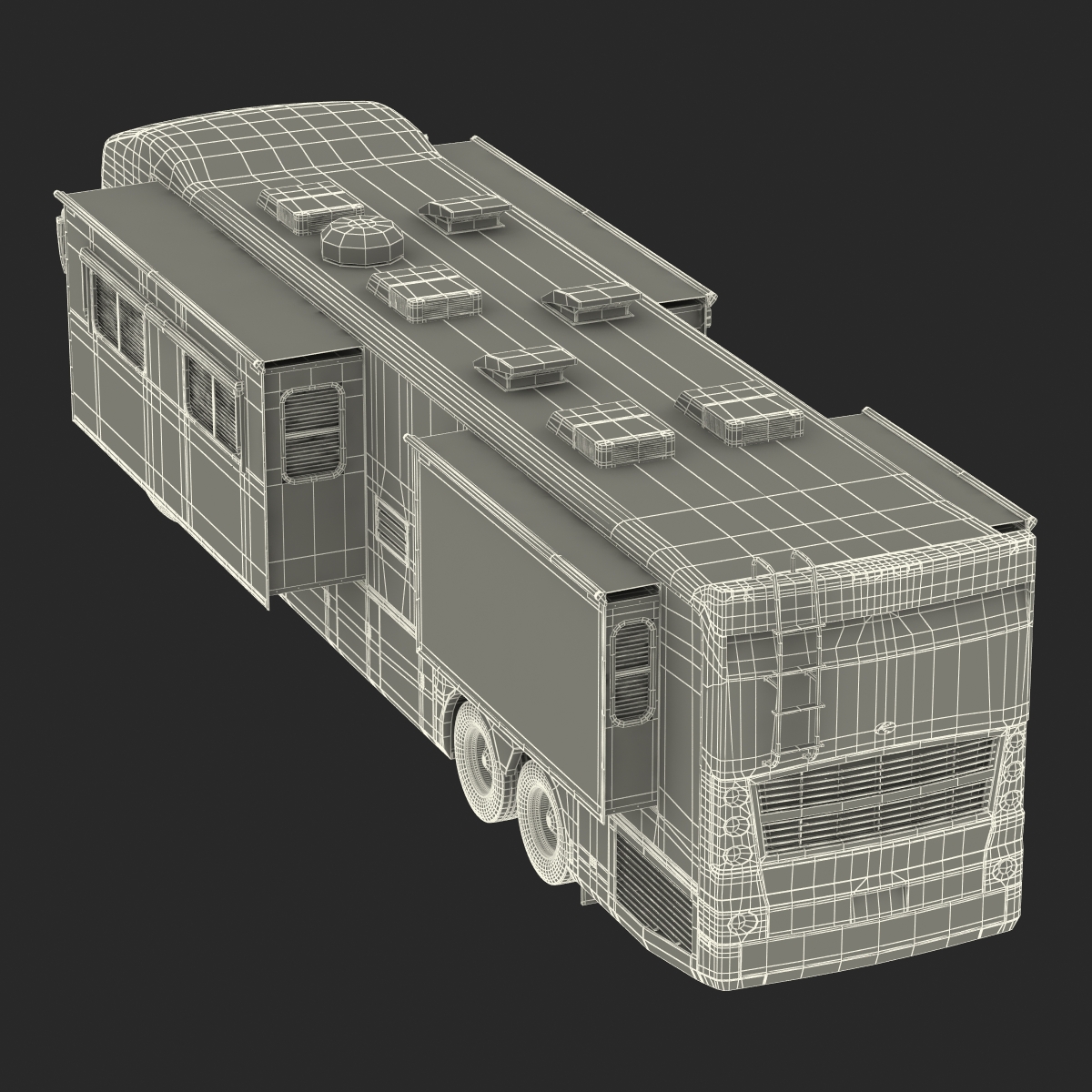 3D model American Recreation Vehicle RV