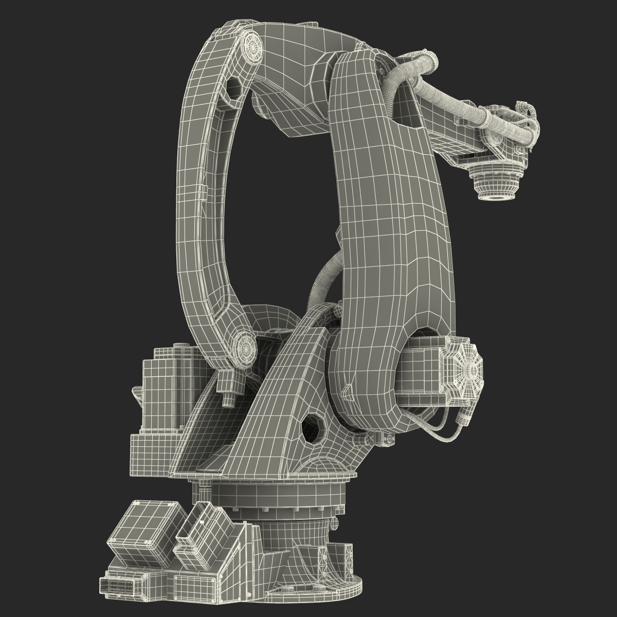 3D model Kuka Robot KR 40 PA 