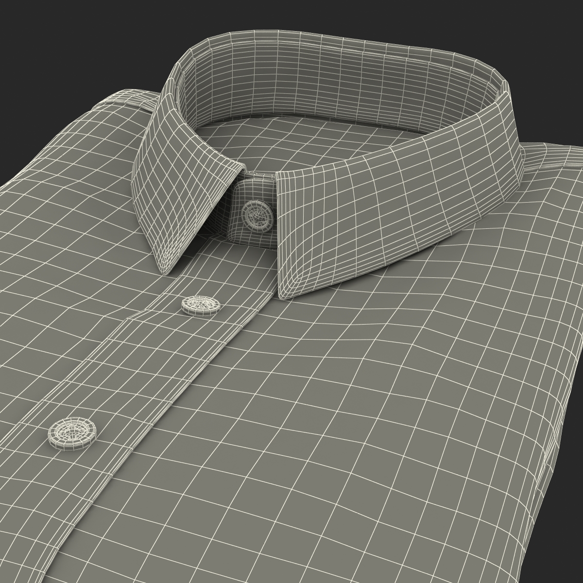 Folded Shirt 2 3D model