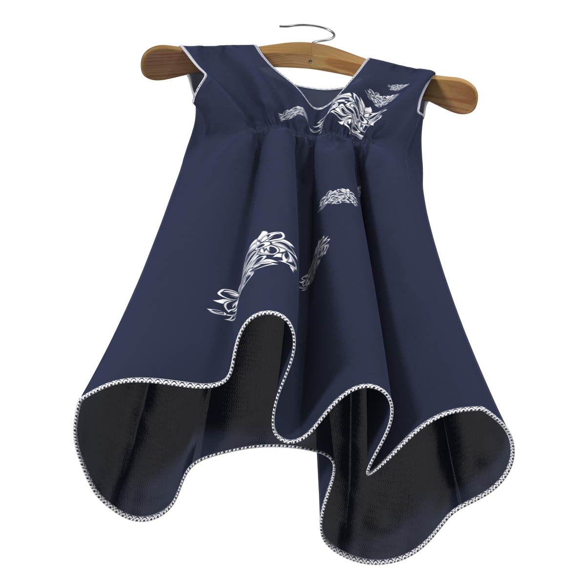 3D model Dress On Hanger