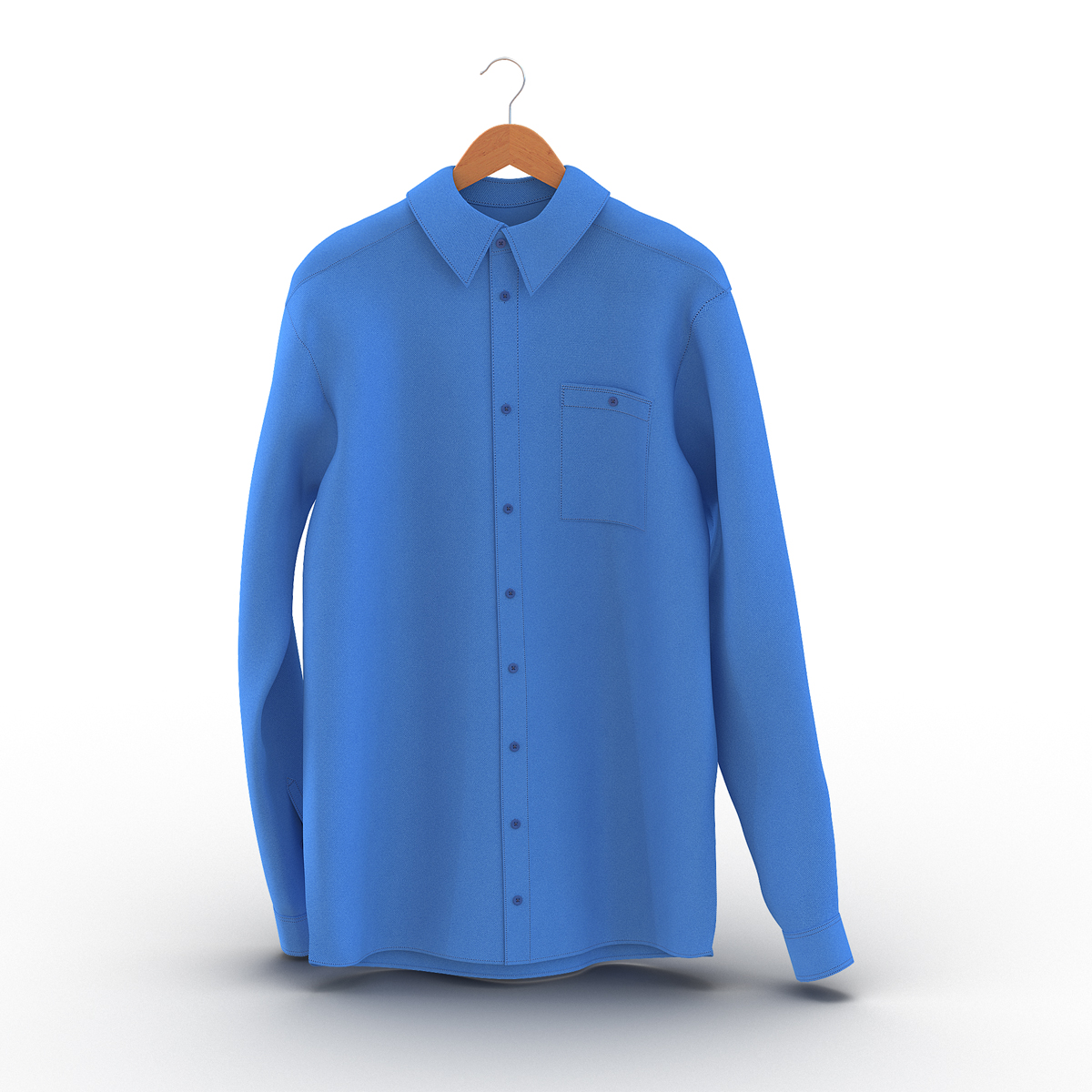 3D model Shirt On Hanger