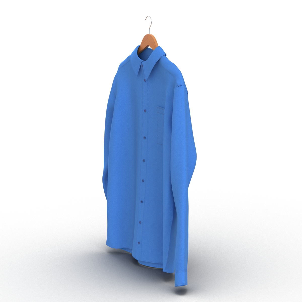 3D model Shirt On Hanger