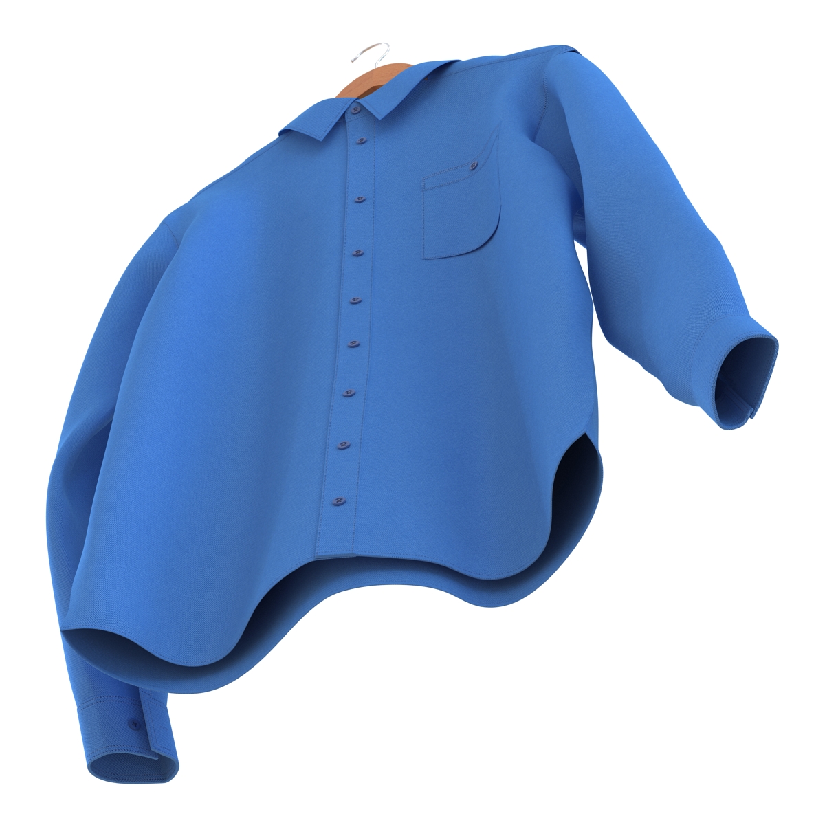 3D model Shirt On Hanger