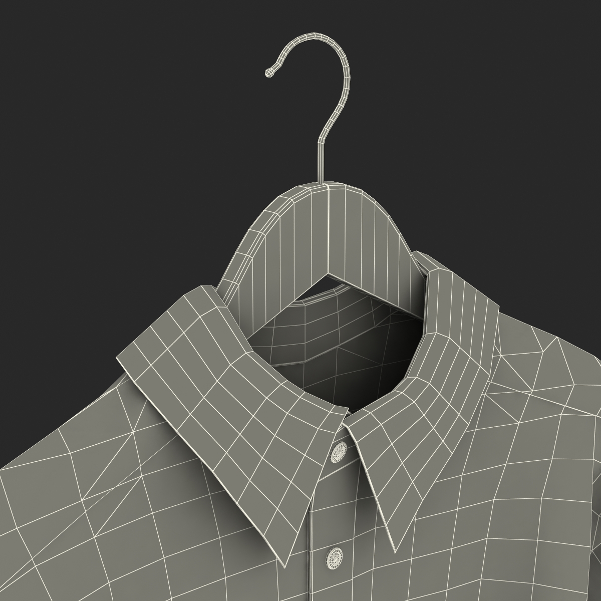 3D model Shirt On Hanger