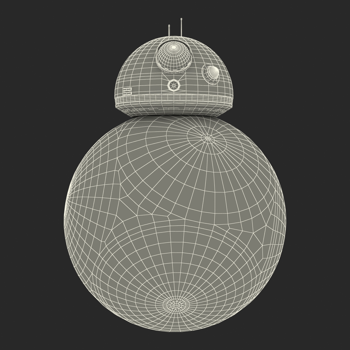 Star Wars BB 8 3D model