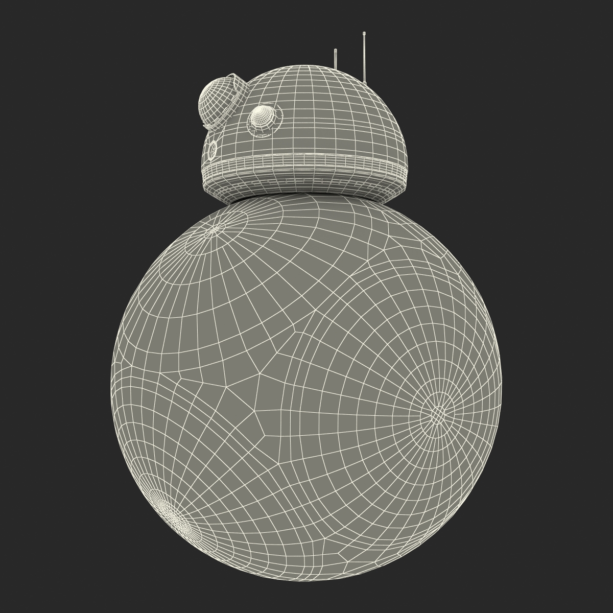 Star Wars BB 8 3D model