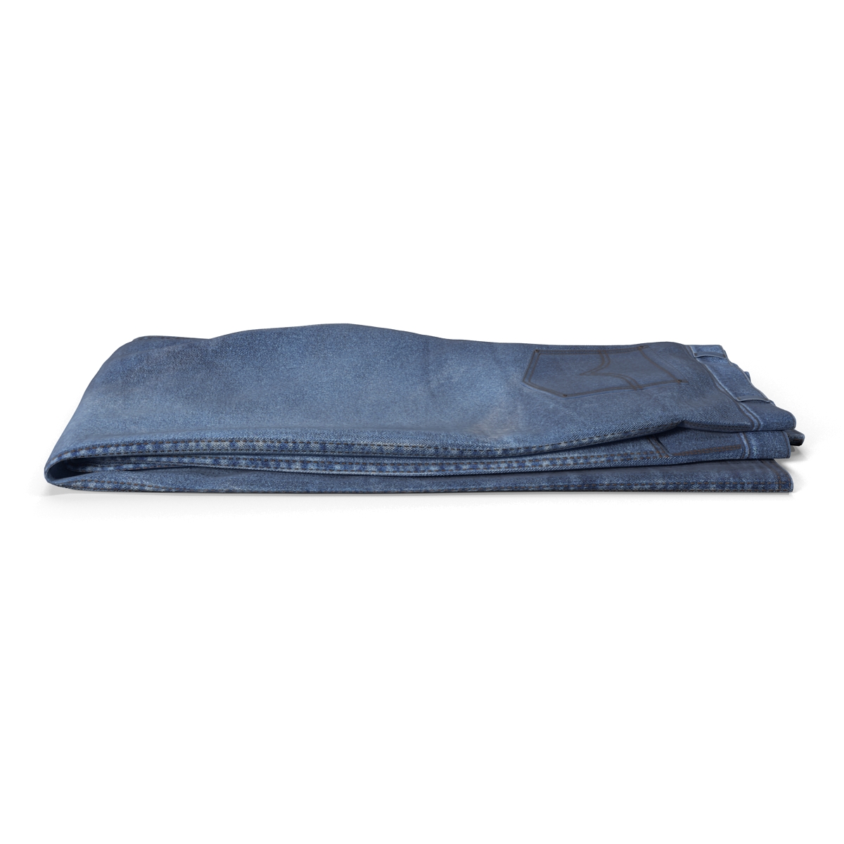 Folded Jeans 3D