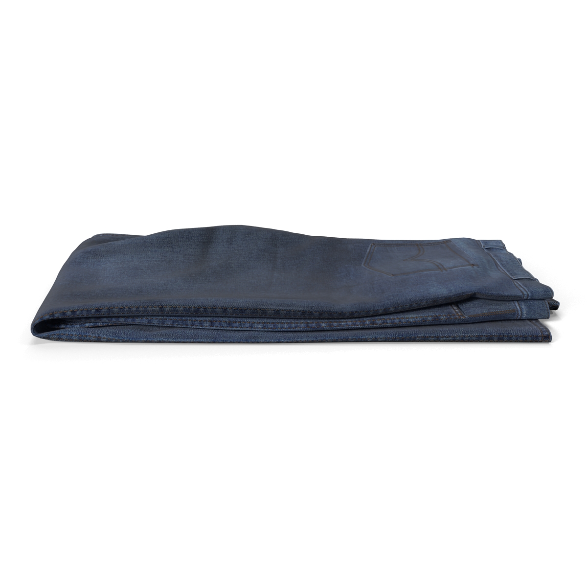 Folded Jeans 2 3D model