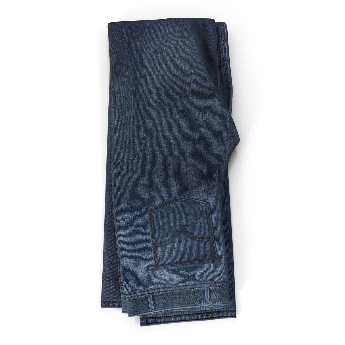 Folded Jeans 2 3D model