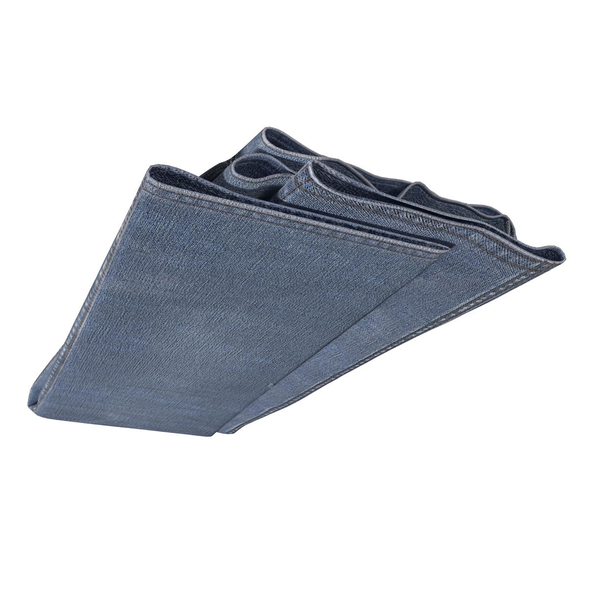 Folded Jeans 4 3D model