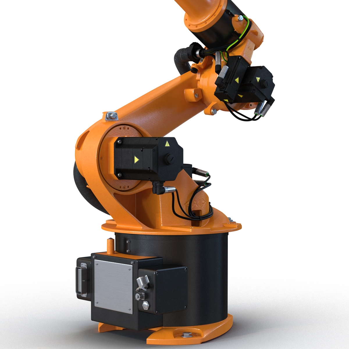 3D Kuka Robot KR 16 L8 arc HW Rigged model