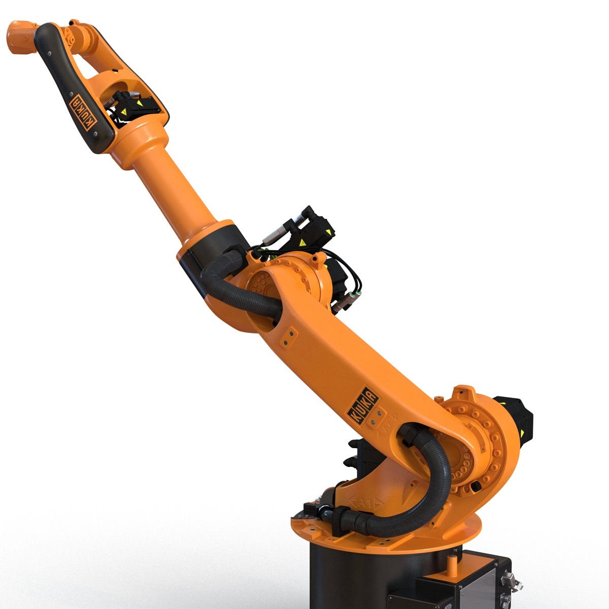 3D Kuka Robot KR 16 L8 arc HW Rigged model