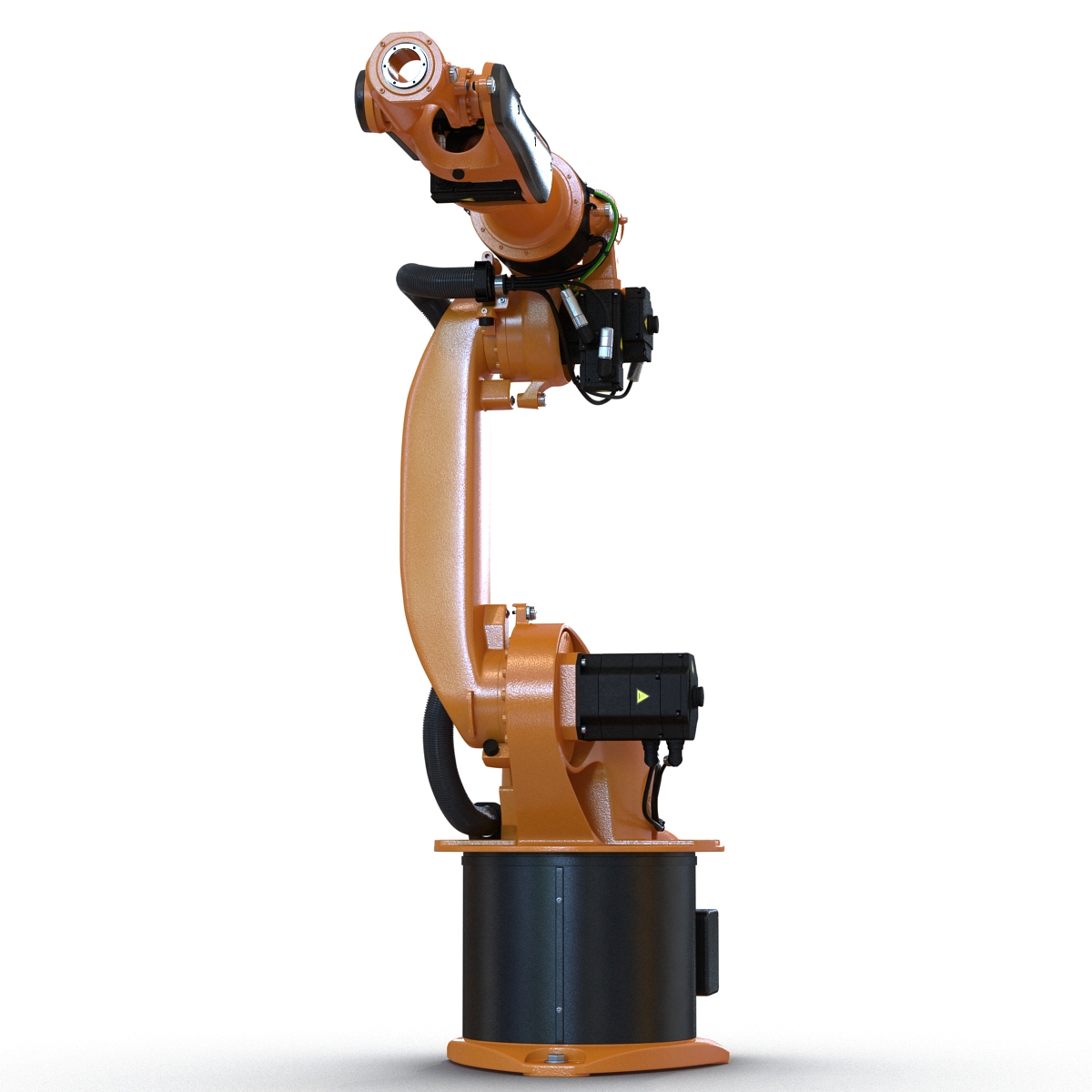 3D Kuka Robot KR 16 L8 arc HW Rigged model