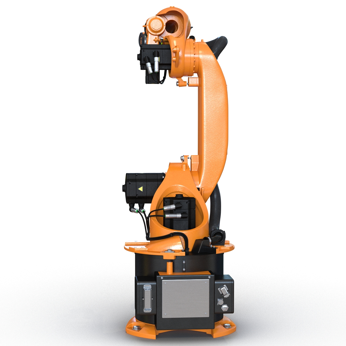 3D Kuka Robot KR 16 L8 arc HW Rigged model