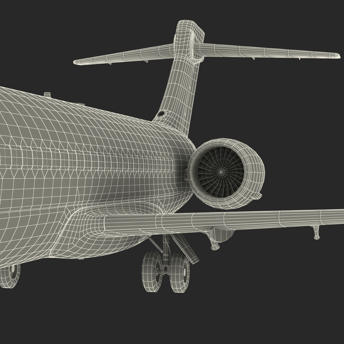 3D model Boeing 717 200 AirTran Airways