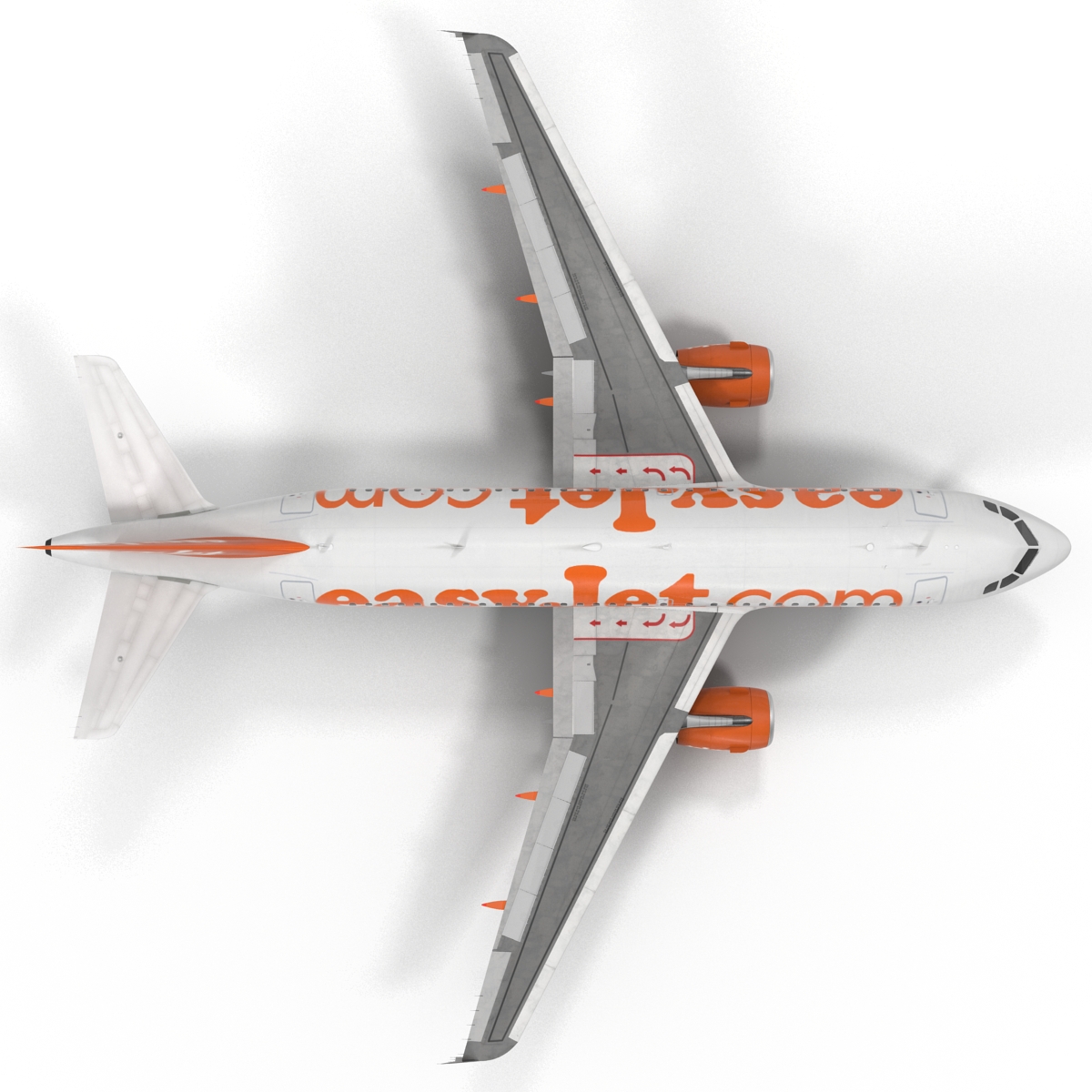 Airbus A319 EasyJet 3D model