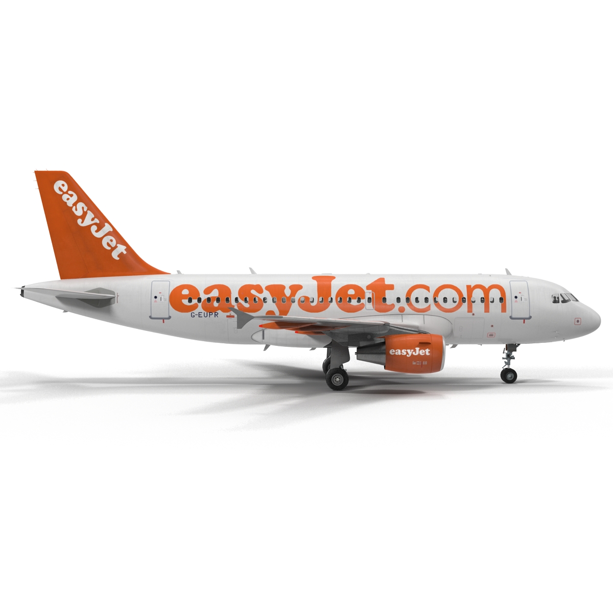 Airbus A319 EasyJet 3D model