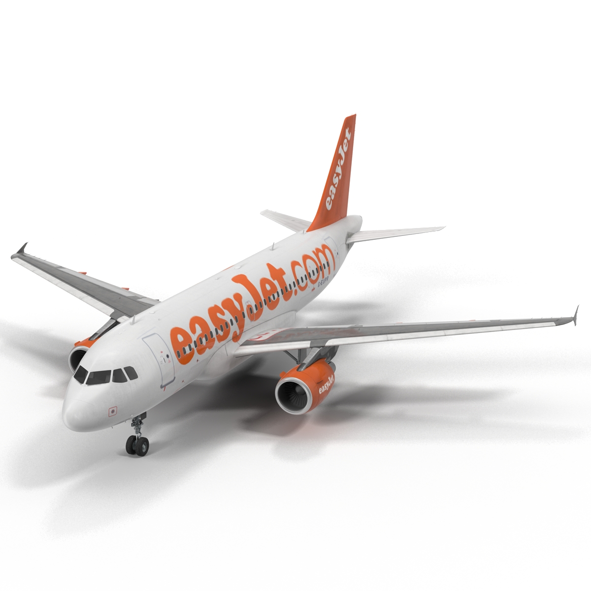 Airbus A319 EasyJet 3D model