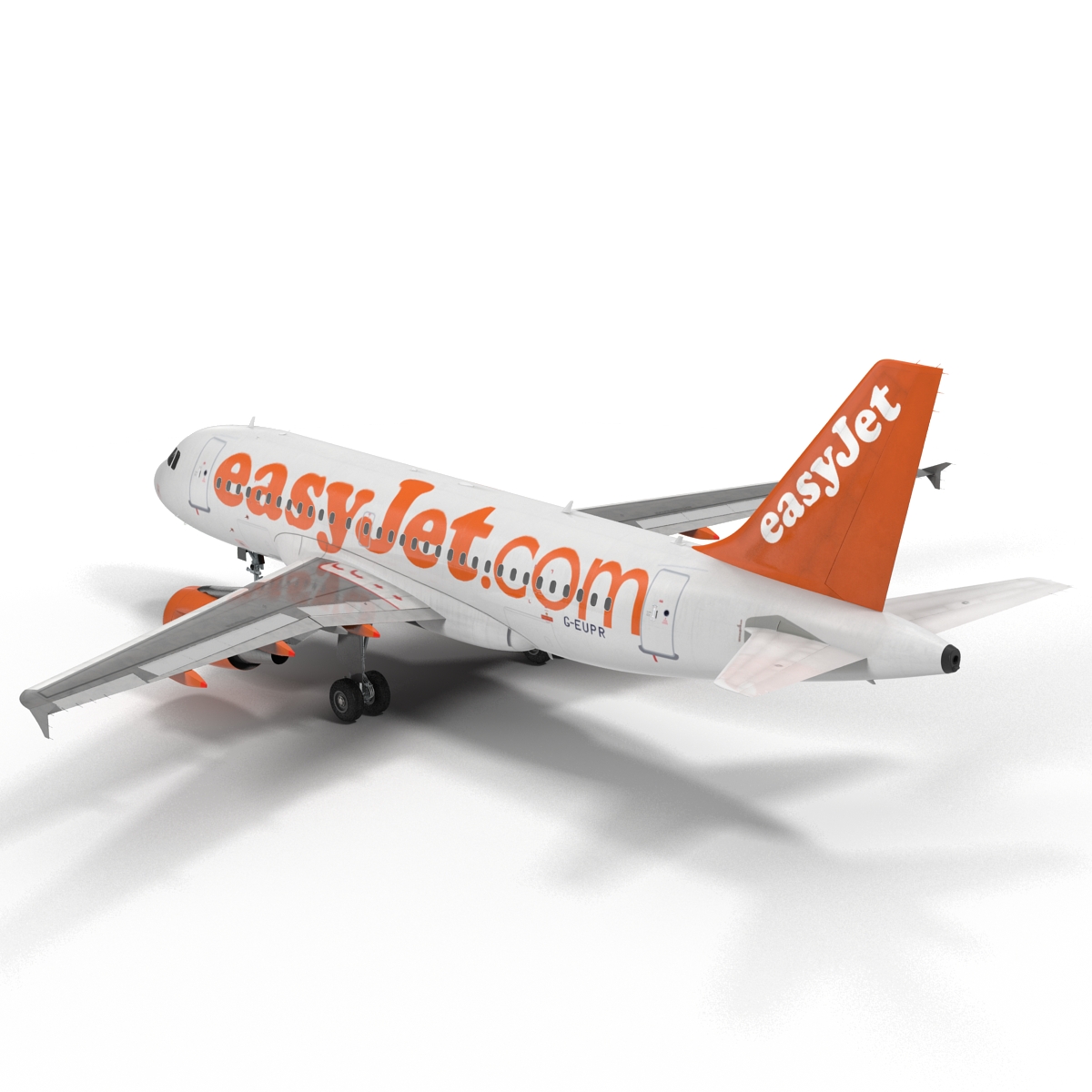 Airbus A319 EasyJet 3D model