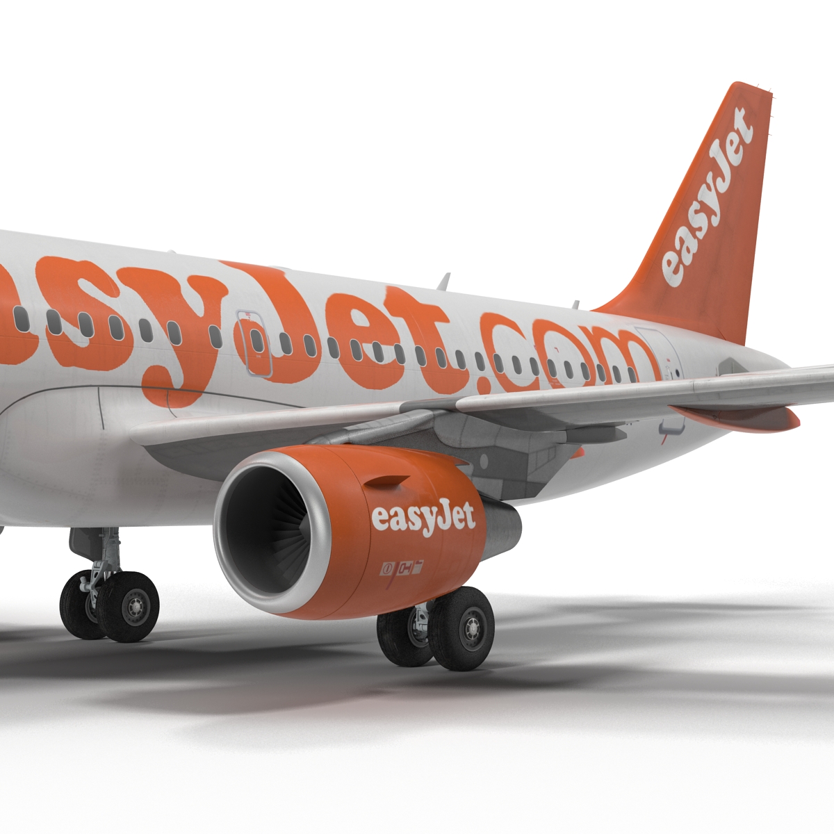 Airbus A319 EasyJet 3D model