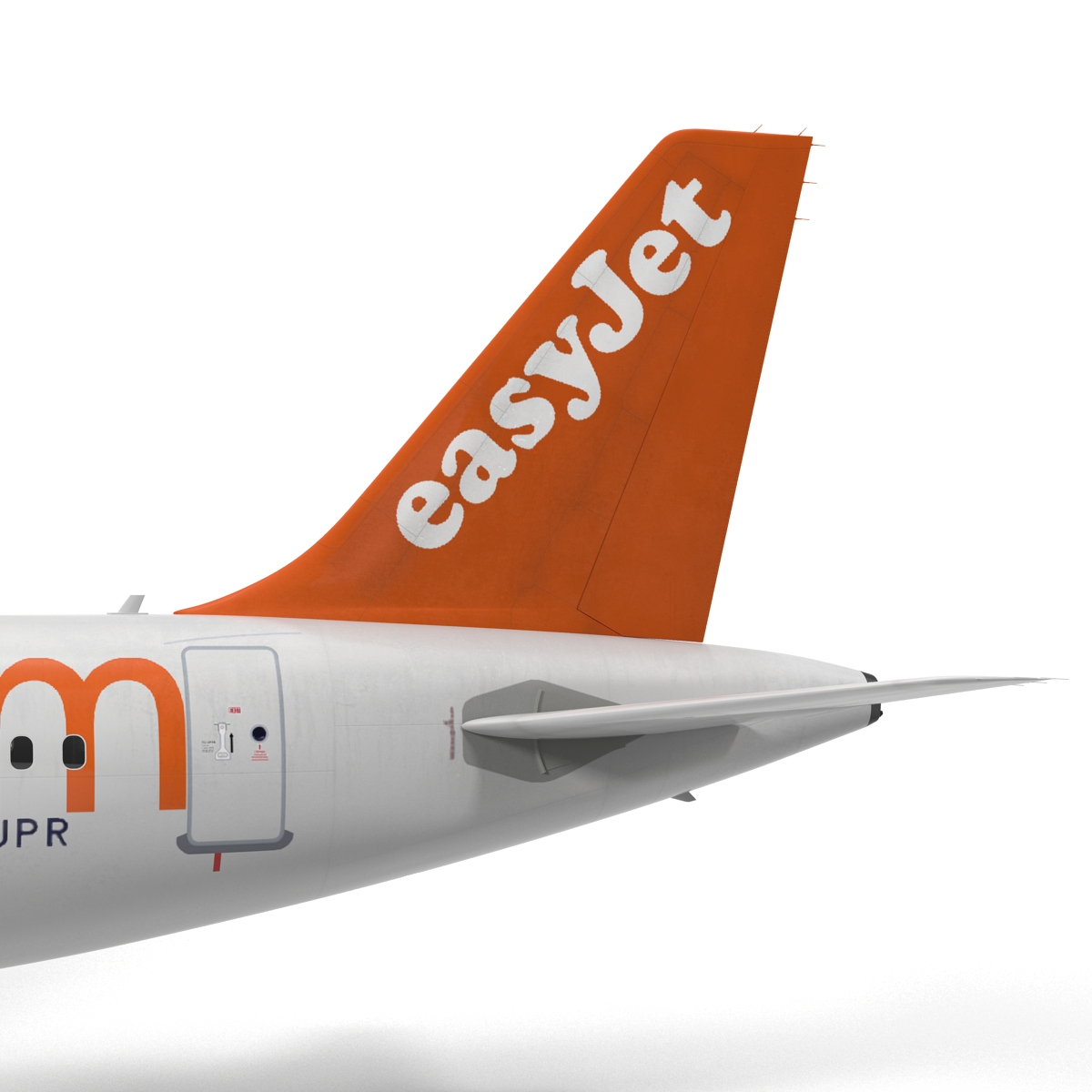 Airbus A319 EasyJet 3D model