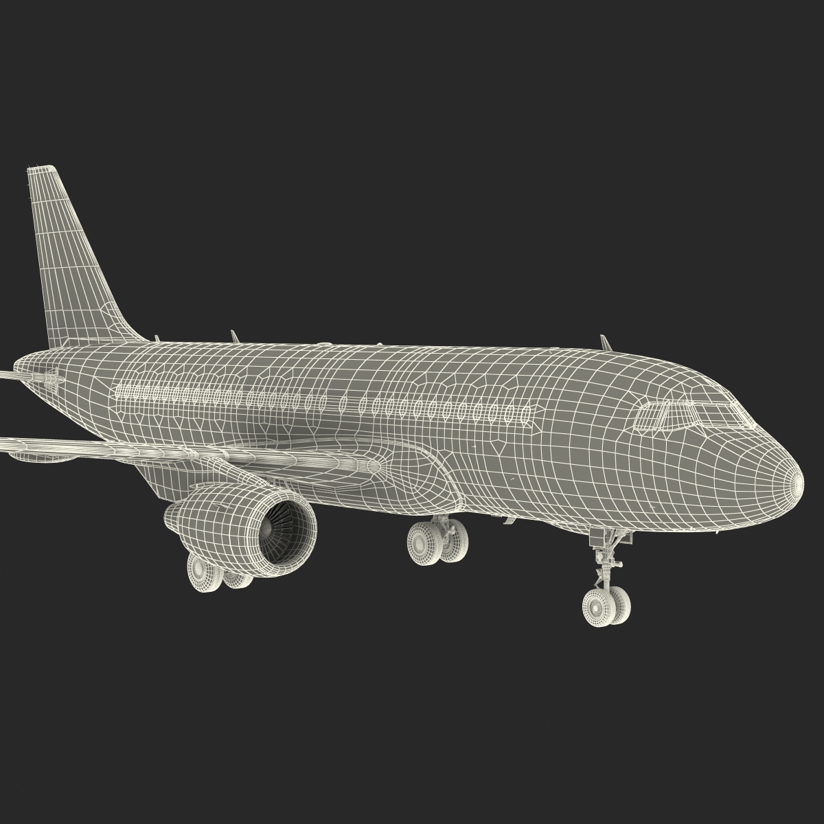 Airbus A319 EasyJet 3D model