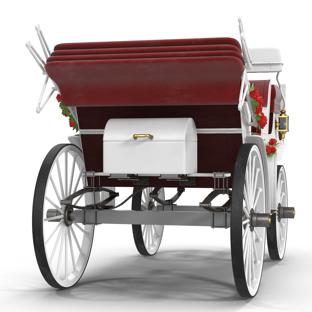 3D Wedding Carriage Rigged model