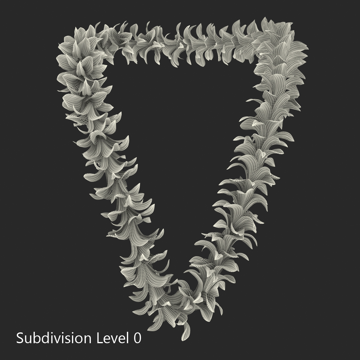 Hawaiian Lei 3D