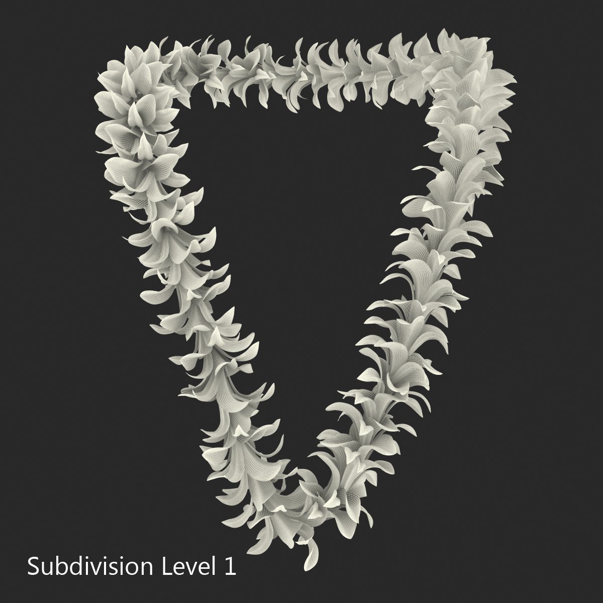 Hawaiian Lei 3D