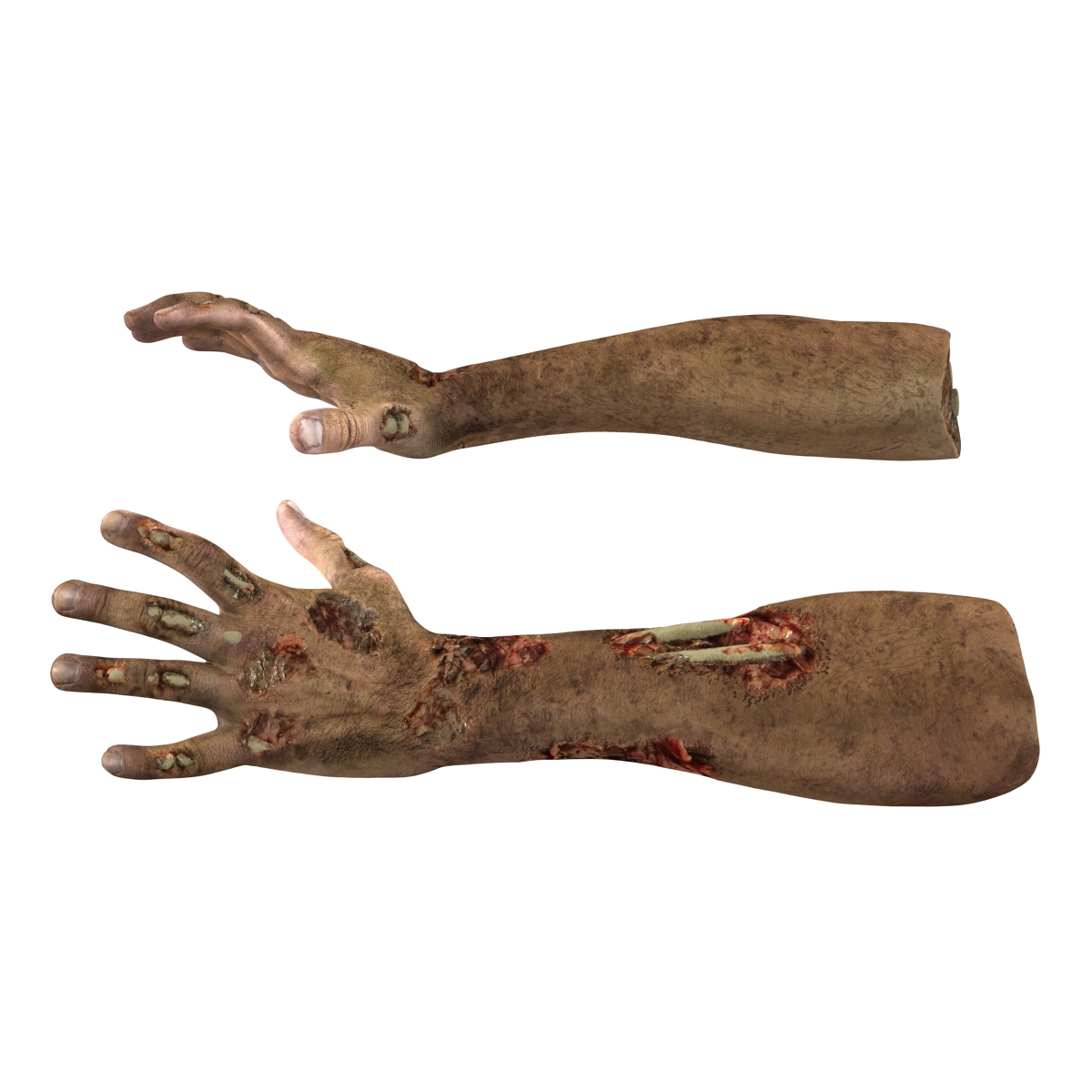 Zombie Hands Pose 3 3D model