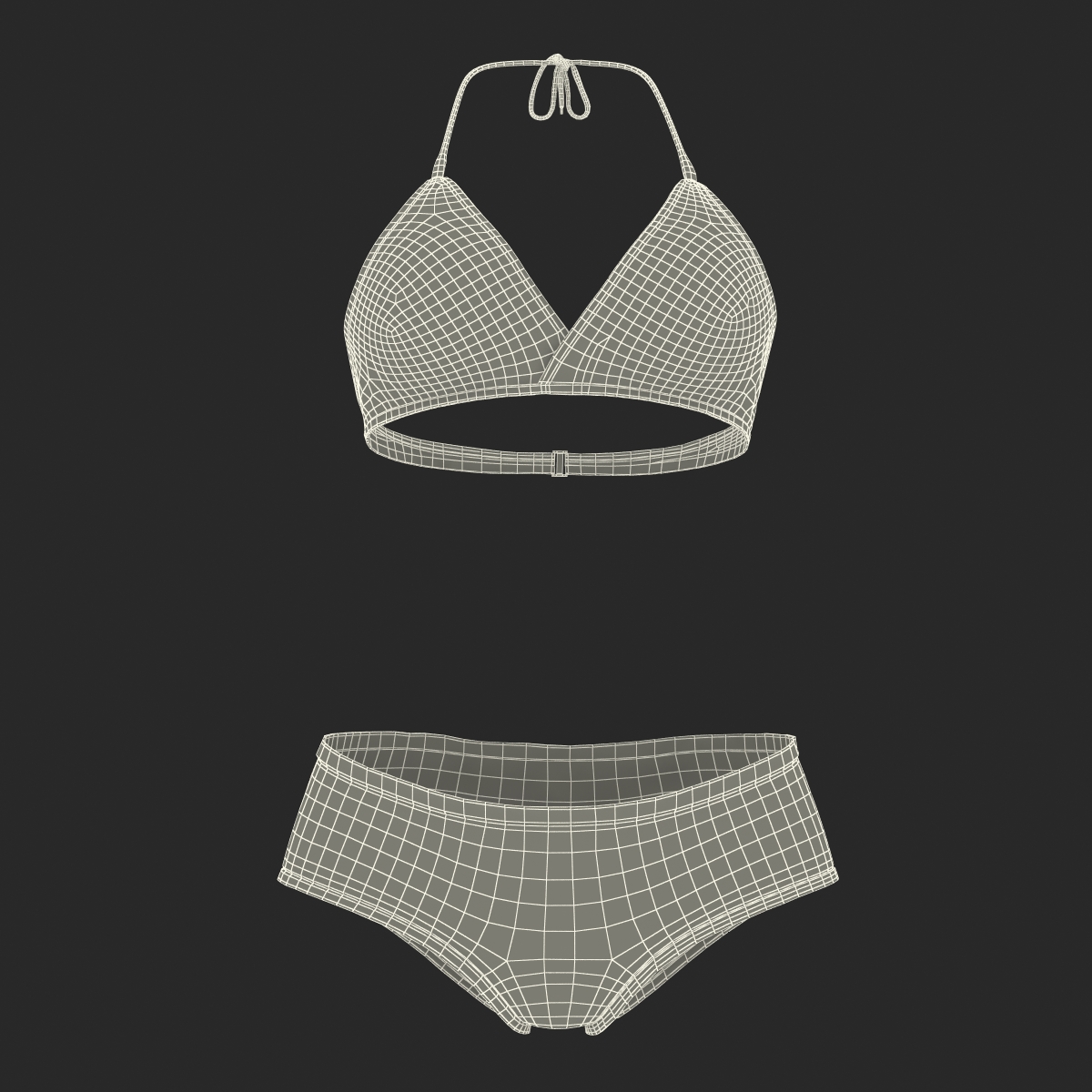 Bathing Suit 2 3D model