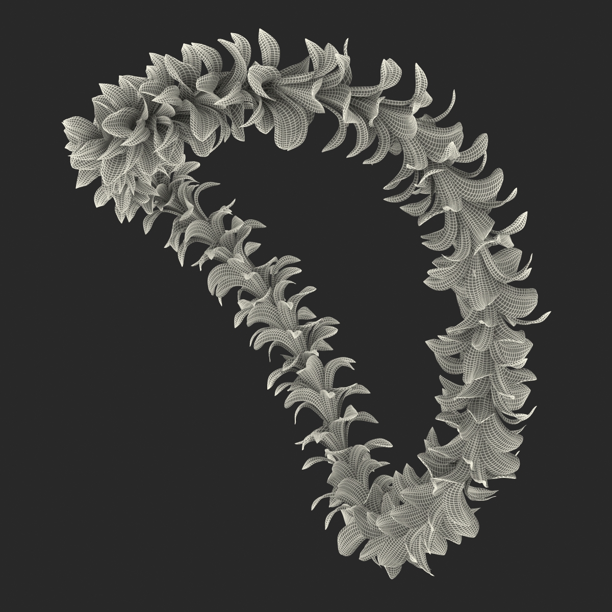 Hawaiian Lei 2 3D model