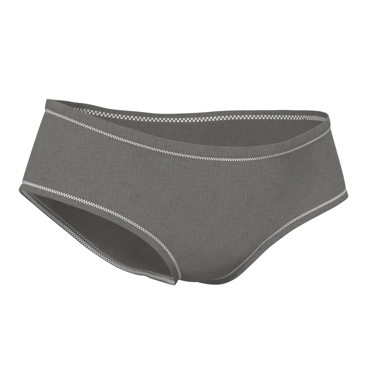 Bathing Suit 2 Gray 3D model