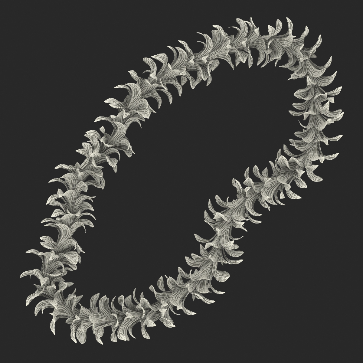 Hawaiian Lei 3 3D model