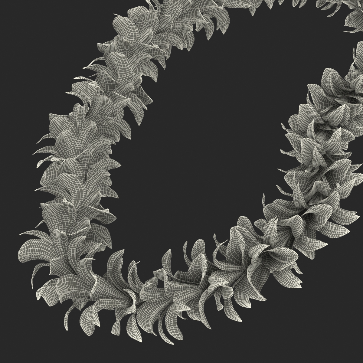 Hawaiian Lei 3 3D model