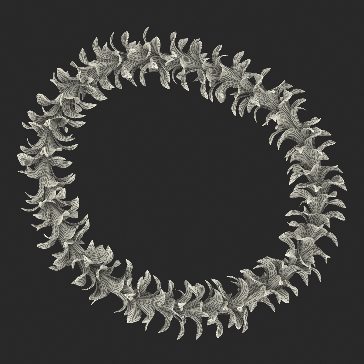 Hawaiian Lei 4 3D model